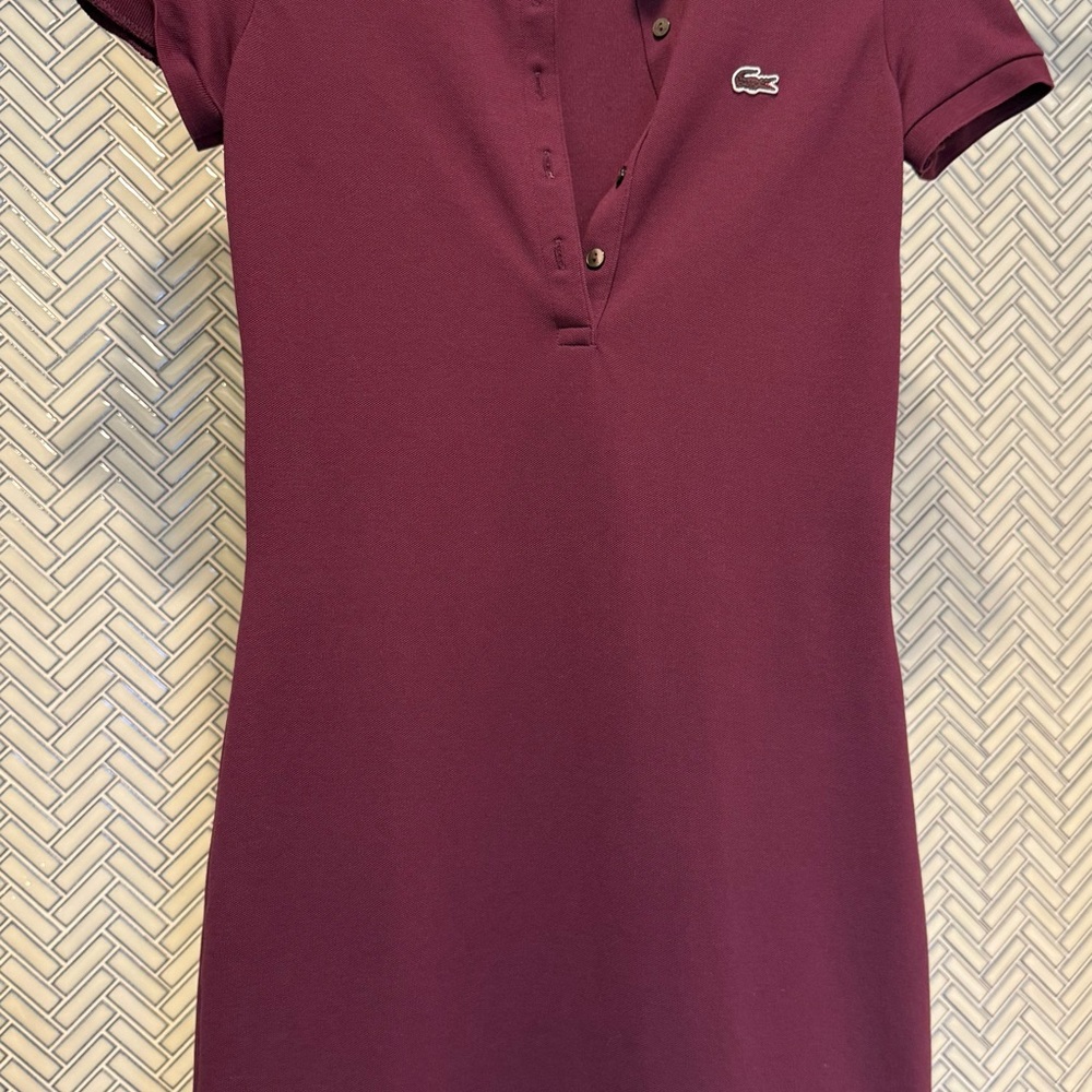 Lacoste Women's Dress in Deep Purple
